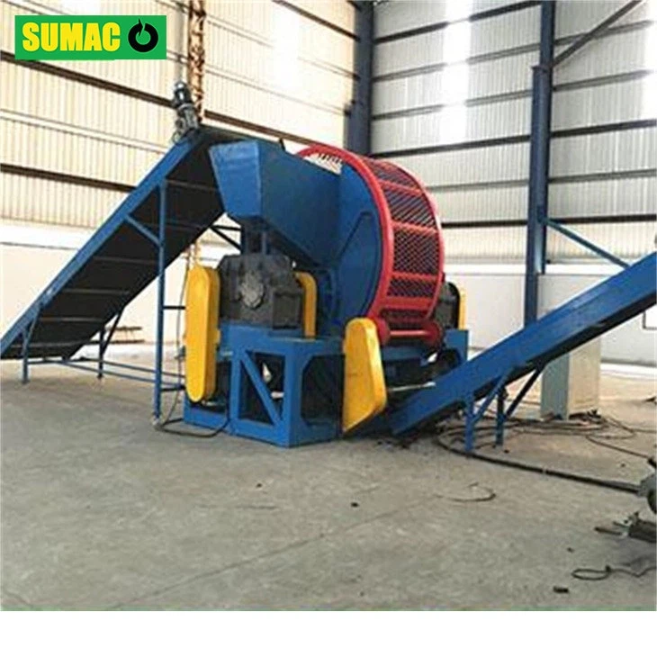 Déchiqueteuse de pneus de camion