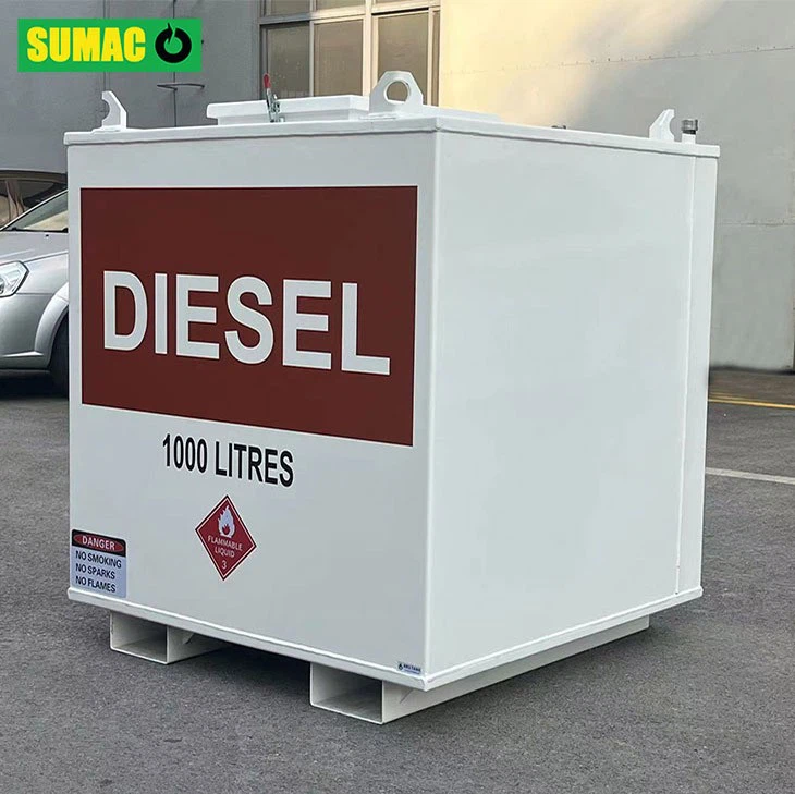Australian Standard 1000L Portable Carbon Steel Oil Tank